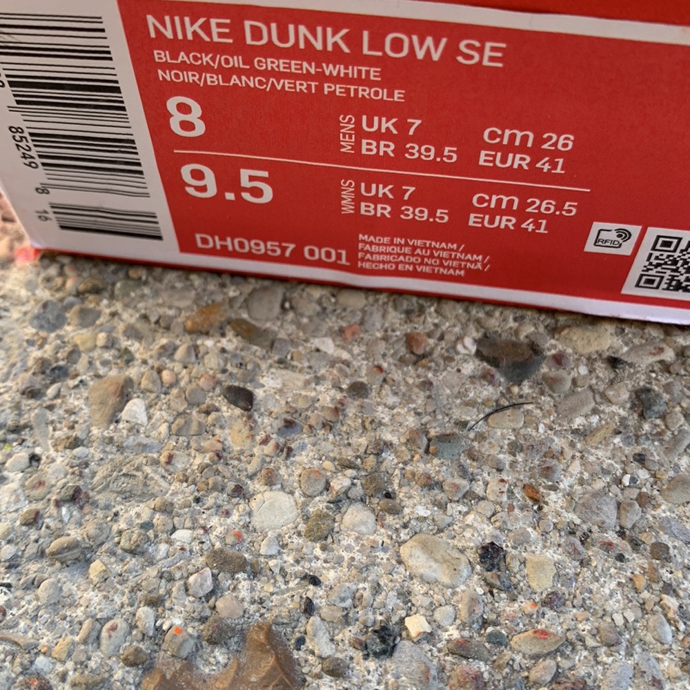 🪖 NEW Nike Dunk Low “Crazy Camo” SE Size 8 Men/ 9.5 Women - Picture 11 of 11